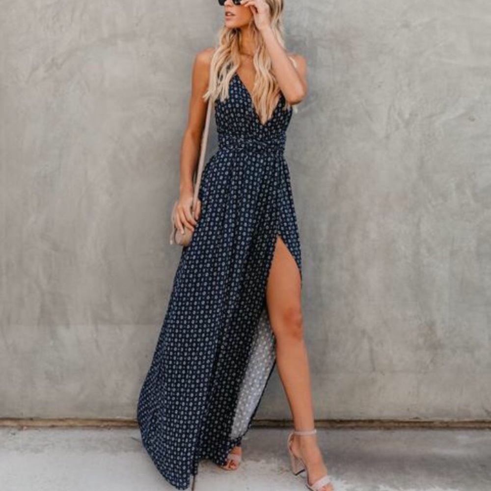 Vici Asana Aztec Maxi Dress